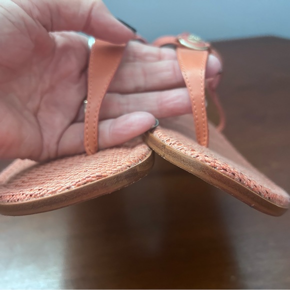 Sam Edelman retro GiGi terra-cotta thong sandal. 91/2 - Picture 9 of 15